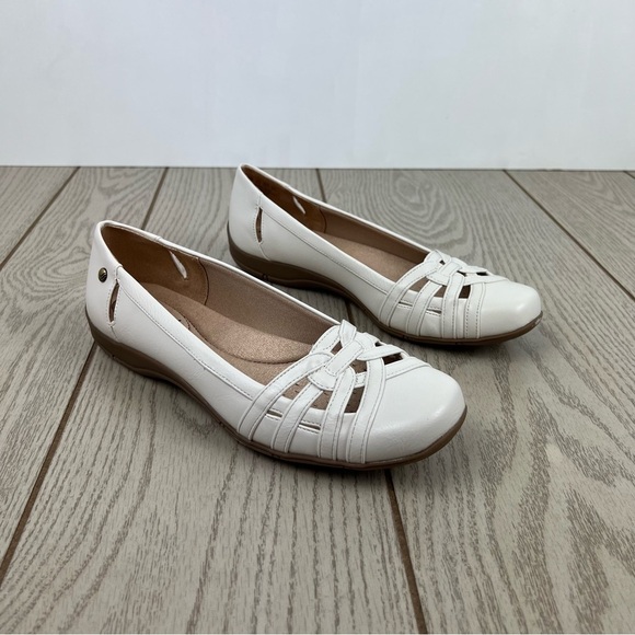 LifeStride Women's Diverse Woven Vamp Slip-on Flats 8M White Sand $65 - Picture 1 of 8